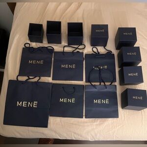 Menē Navy Jewelry Box Organizer Set